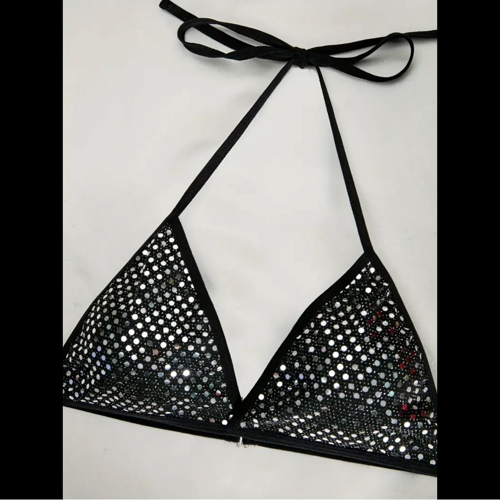 Black & Sparkling, Lingerie Set - Picture 5 of 9